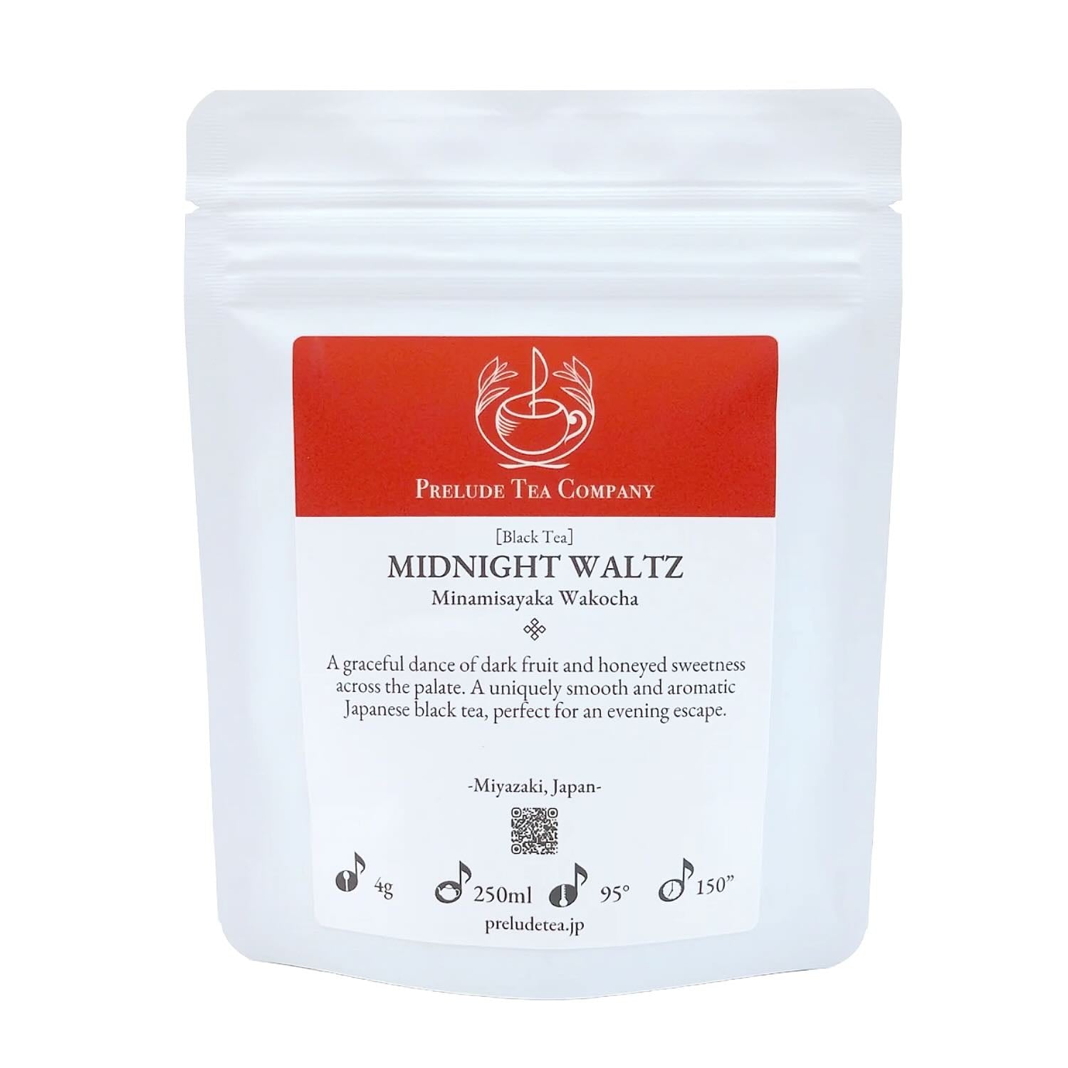 MIDNIGHT WALTZ - みなみさやか和紅茶 – Prelude Tea Company